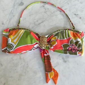 Trina Turk Multicolor Bikini Top